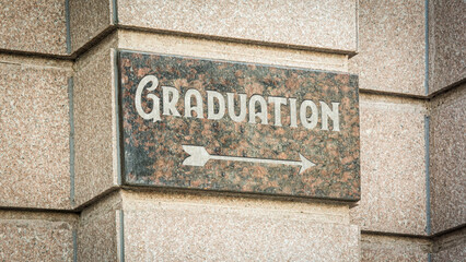 Street Sign to Graduation