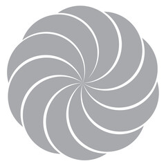 Radial abstract. Circles pattern abstract, abstract square spiral black white, Square spiral