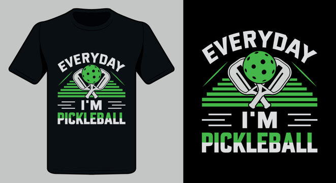 Pickleball t-shirt design. Best Pickleball t-shirt design.
