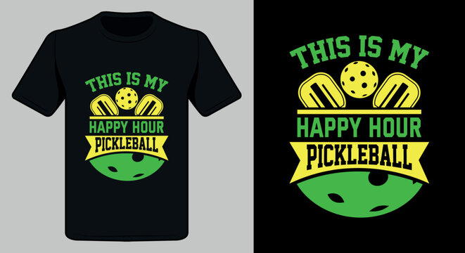 Pickleball t-shirt design. Best Pickleball t-shirt design.