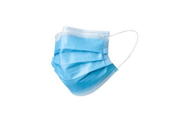 Medical face mask isolated