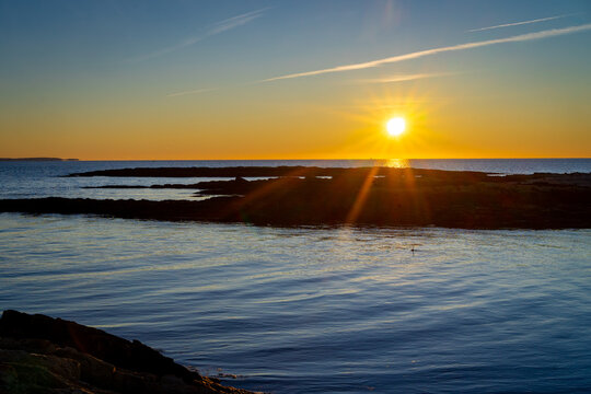 Sunrise At Bailey Island, Maine