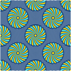African Fabric Tribal Pattern Design Art seamless, ethnic 