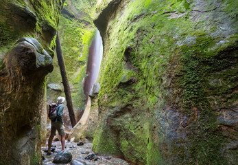 Hike in green canyon