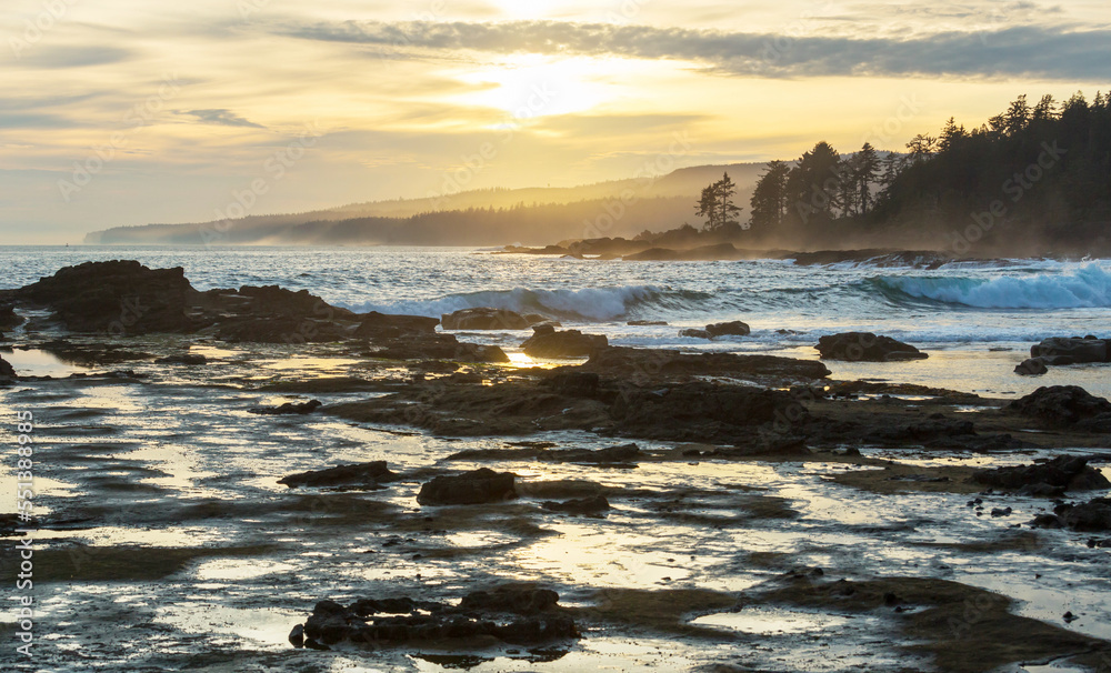 Canvas Prints Ocean sunset