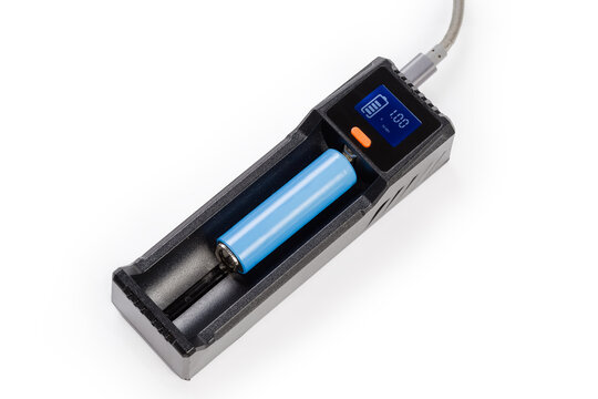 Battery charger for rechargeable batteries different types during battery charging