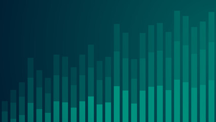 Abstract graph chart of stock market trade background.