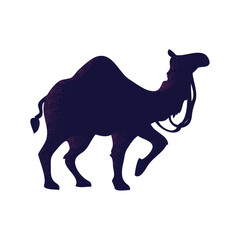 camel silhouette design