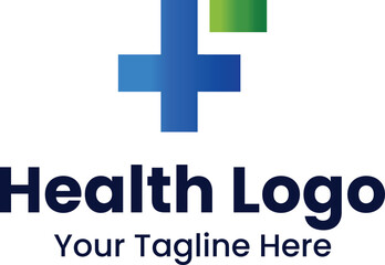 Fototapeta premium F-letter-health-care-medical-doctor-home-care-logo-vector
