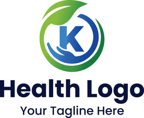 K-letter-Health-care-and-medical-logo-Vectors-&-Illustrations