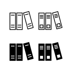 Library icon vector for web and mobile app. education sign and symbol