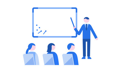 男性　プレゼン