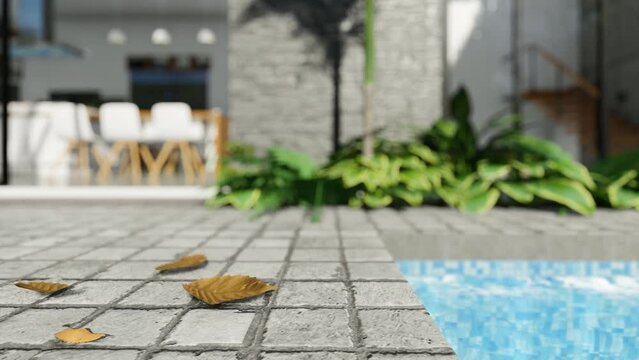 Residential Housing Virtual Tour - CLB DayLight Exterior 3 - Yard