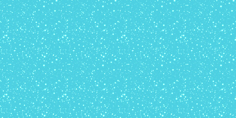 Snowfalling seamless pattern. Vector illustration. Winter repeated background. Beautiful snowflakes background. fairy wallpaper for holidays, Christmas, New Year designs, textile, fabric, wrapp paper