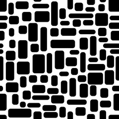   Geometric pattern from vertical blocks silhouette. Seamless  vector