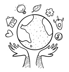 doodle art illustration