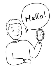 doodle art illustration