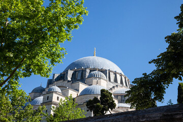  Picture of the AyaSofya camii mosque, also called haghia Sophia, a former orthodox byzantine church converted into a mosque in Istanbul....