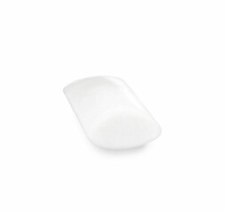 Piece of chewing gum isolated on white