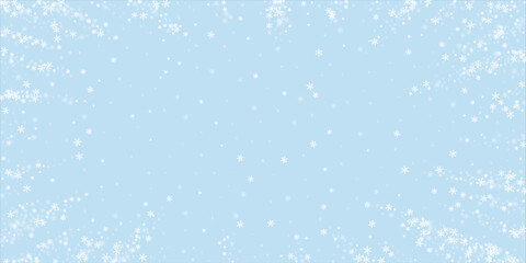 Beautiful snowfall christmas background. Subtle