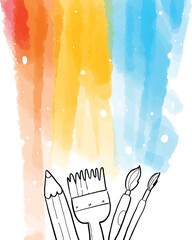 doodle illustration art