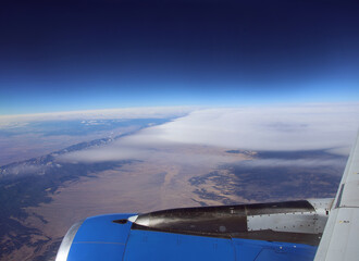 Clouds forming over Mountains