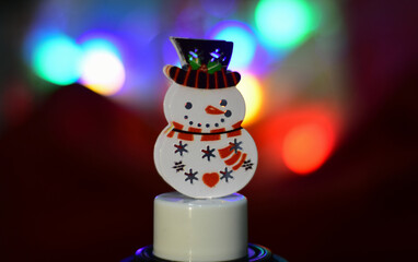 christmas, winter, snowman, snow