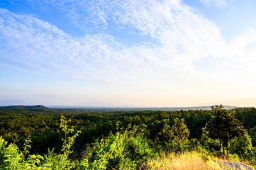 Natural View at Pha Chor View Point in Mae Wang National Park