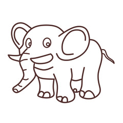 elephant caricature