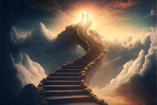 Stairway to heaven stock photo. Image of photograph - 139406458