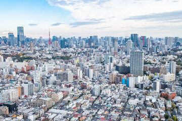Fototapeta premium 日本の首都東京の都市風景