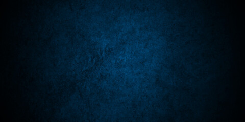 Dark black and blue stone concrete grunge wall texture and backdrop background anthracite panorama. Panorama dark black or blue slate background or texture.