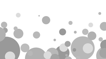 水玉の重なりデザイン背景