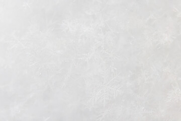 ice snow crystals background abstract white winter