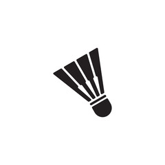 shuttlecock icon , badminton icon vector