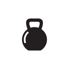 kettle bell icon , fitness icon vector