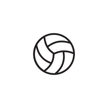 volleyball icon , sport icon vector