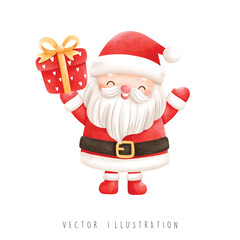 Christmas Santa, Christmas vector illustration