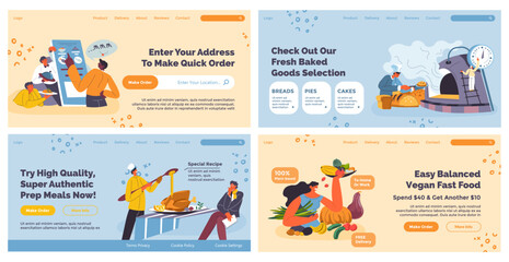 Network web page set with party announcement