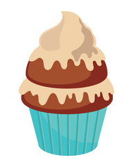 cupcake dessert icon