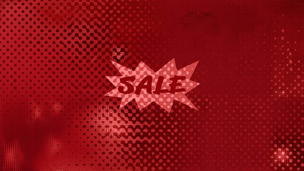 Abstract sale sign background image.