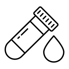 Blood test equipment for medical test tube
