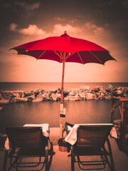 cafe on the beach
