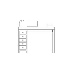 OFFICE DESK ICON