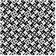 Design seamless monochrome geometric pattern. Abstract background. Vector art.Perfect for site backdrop, wrapping paper, wallpaper, textile and surface design. 