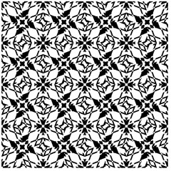 Design seamless monochrome geometric pattern. Abstract background. Vector art.Perfect for site backdrop, wrapping paper, wallpaper, textile and surface design. 