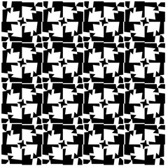 Design seamless monochrome geometric pattern. Abstract background. Vector art.Perfect for site backdrop, wrapping paper, wallpaper, textile and surface design. 