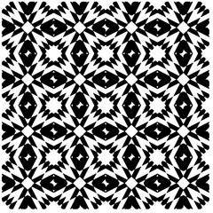 Design seamless monochrome geometric pattern. Abstract background. Vector art.Perfect for site backdrop, wrapping paper, wallpaper, textile and surface design. 