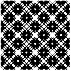 Design seamless monochrome geometric pattern. Abstract background. Vector art.Perfect for site backdrop, wrapping paper, wallpaper, textile and surface design. 