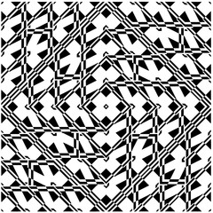 Design seamless monochrome geometric pattern. Abstract background. Vector art.Perfect for site backdrop, wrapping paper, wallpaper, textile and surface design. 